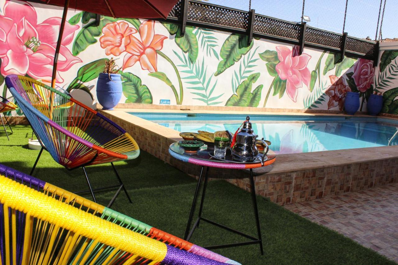 Majorel Perle Hotel Riad Restaurant Picine & Spa Marrakesh Bagian luar foto